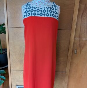 THML Coral Midi Dress size Large